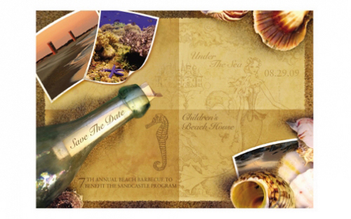 Childrens Beach House Save The Date